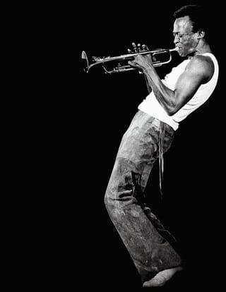 Miles Davis: Jazz legend whose innovation forever changed global music.