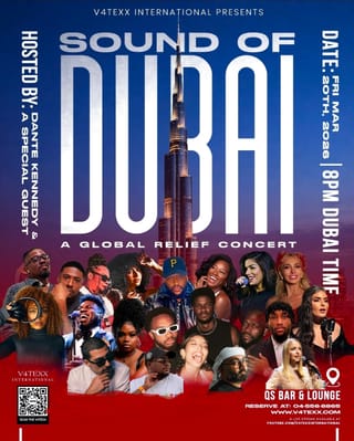 “Sound of Dubai: A Global Music Relief Concert” Rose Amid a Cultural Capital Transformed by the Middle East Crisis