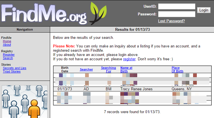 My Birthday: Are you Tracy Renee Jones?