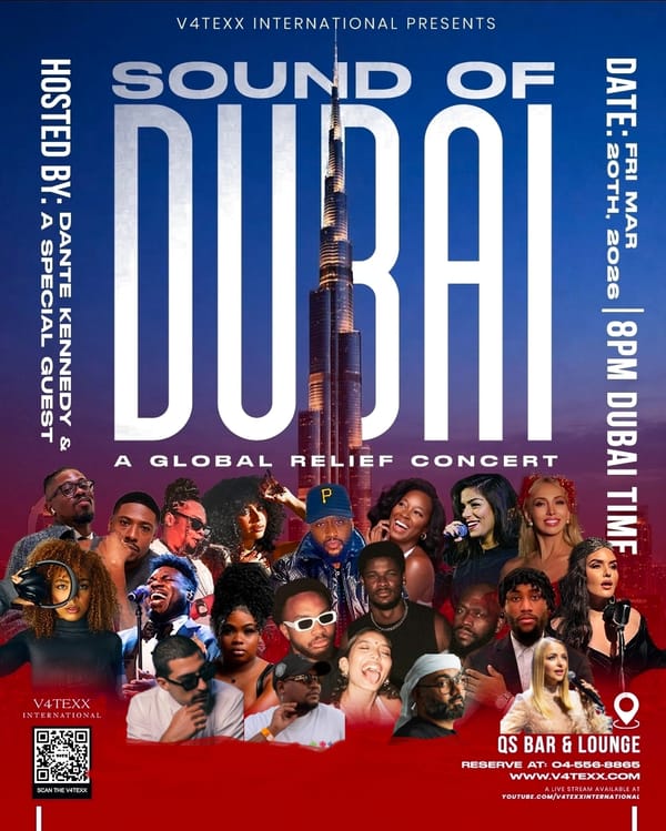 “Sound of Dubai: A Global Music Relief Concert” Rose Amid a Cultural Capital Transformed by the Middle East Crisis